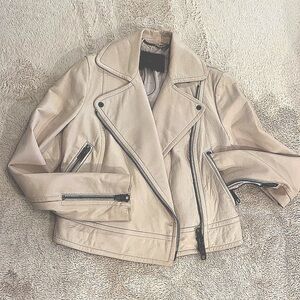 COACH Women Moto Leather Jacket